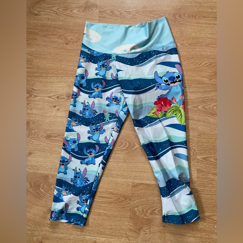 💙3/15 Blue stitch Patterned Women Shorts